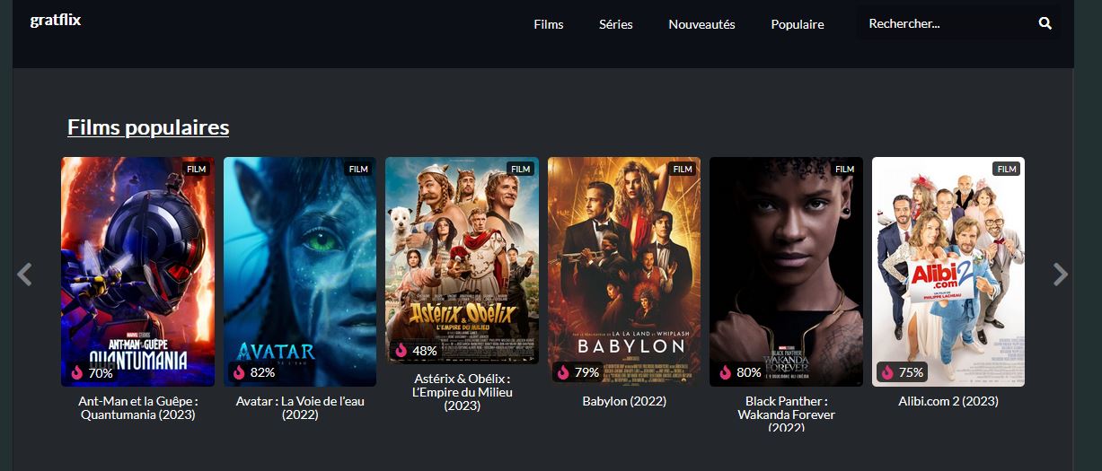 Gratflix online movies streaming site and Alternatives