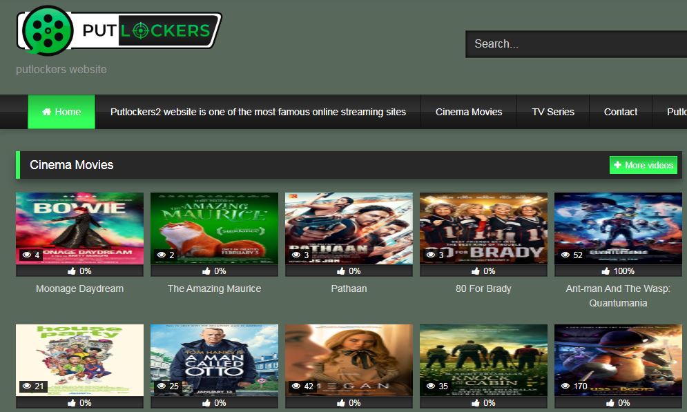 Putlockers2 Features and Alternative Sites