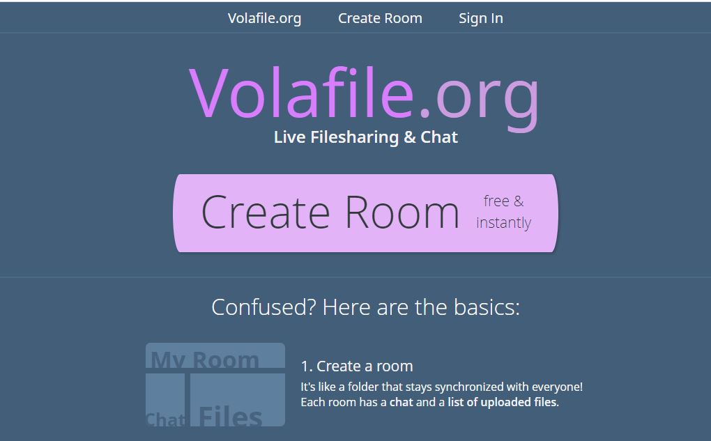 Volafile and Alternatives Sites