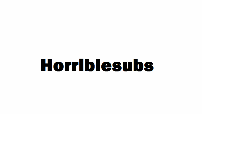 Horriblesubs