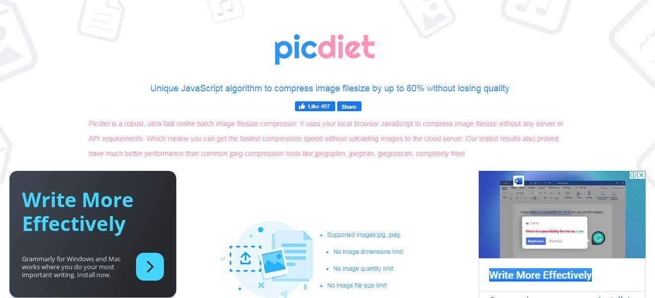 Picdiet And Their Alternatives