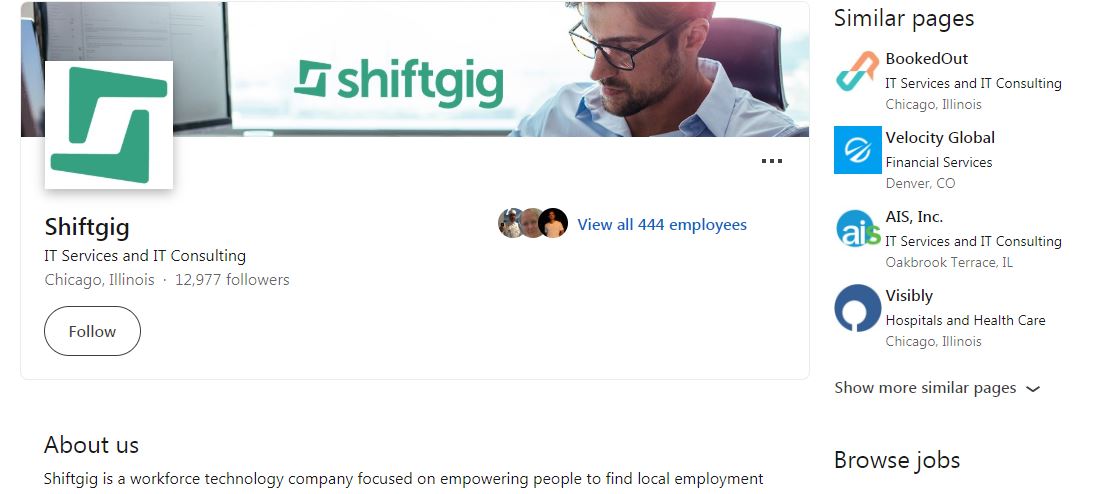 Shiftgig Alternatives and Its Features