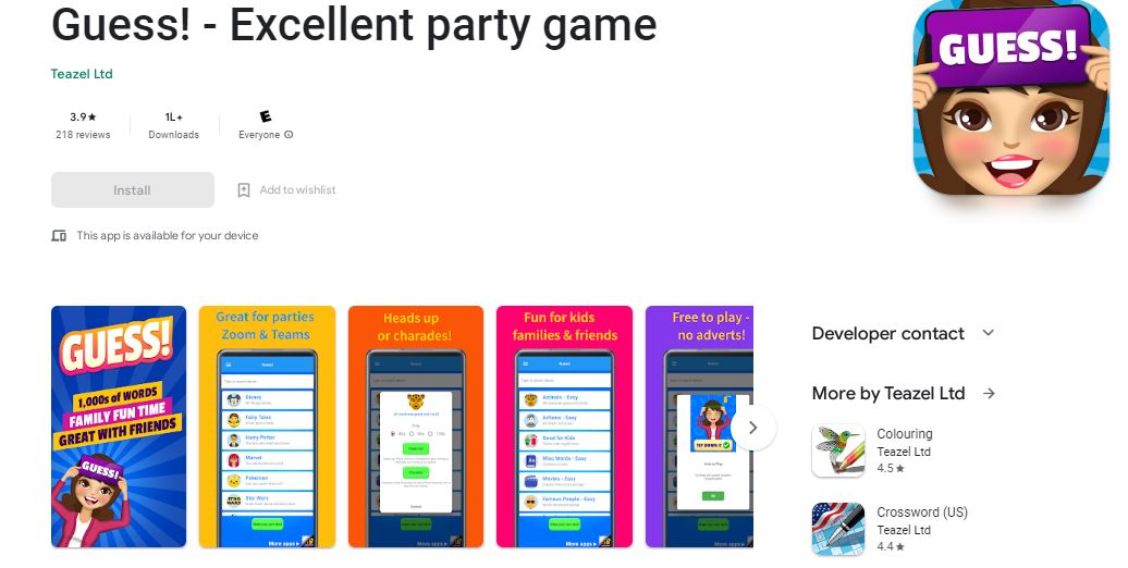 Guess! – Excellent party game And Their Alternatives