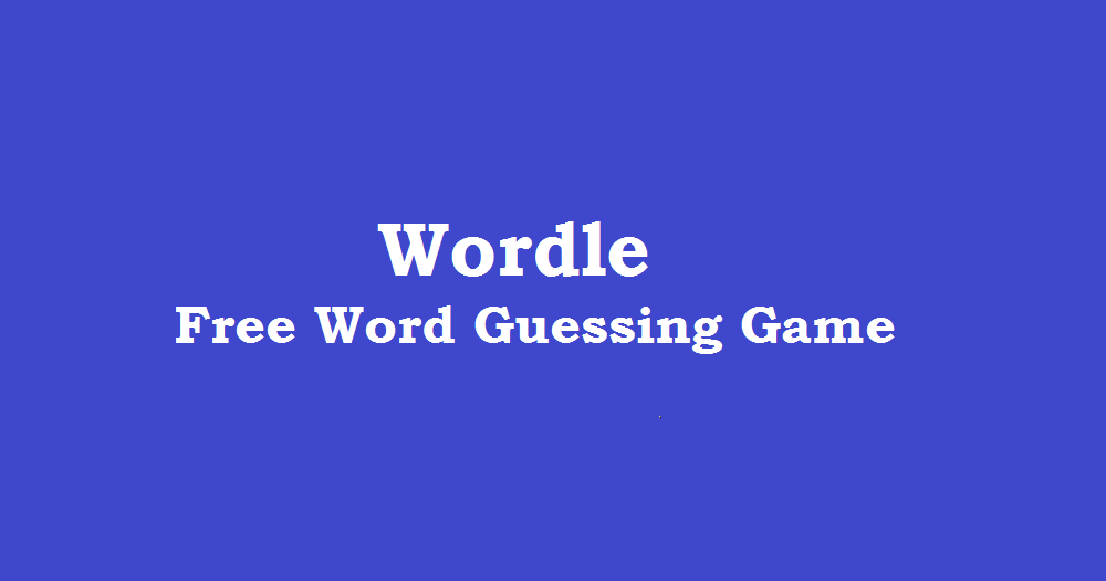 Wordle - Free Word Guessing Game