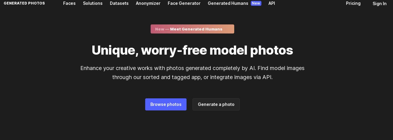 Generated Photos And Their Alternatives