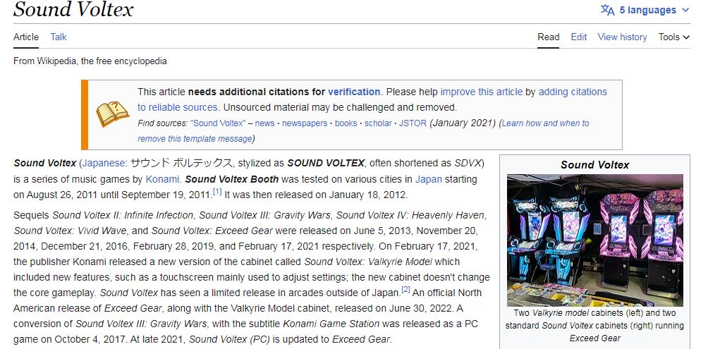 Sound Voltex